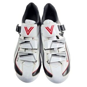 Vittoria Zoom Road Bike Cycling Shoes White EU Size 40 Made in Italy Used